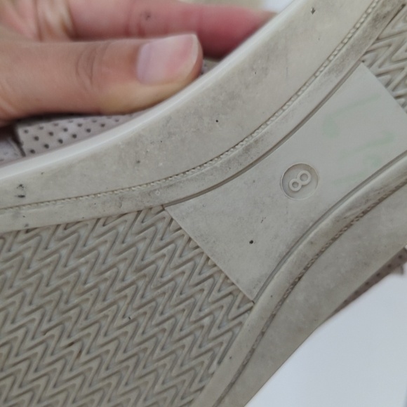 Eileen Fisher Suede Wide Straps Platform Sandals Gray 8 summer retro 90s casual - Picture 8 of 9